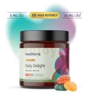 Bonbons gélifiés CBD+THC Daily Delight